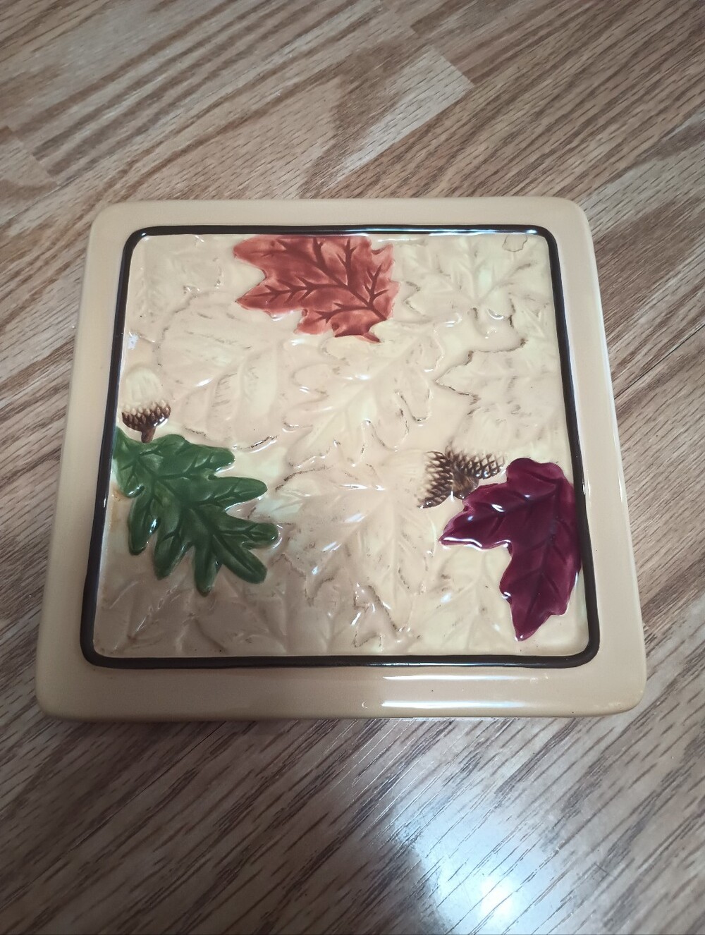 Autumn Theme Ceramic Trivet